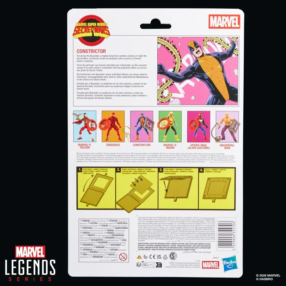 Secret Wars Marvel Legends Constrictor 6-Inch Action Figure