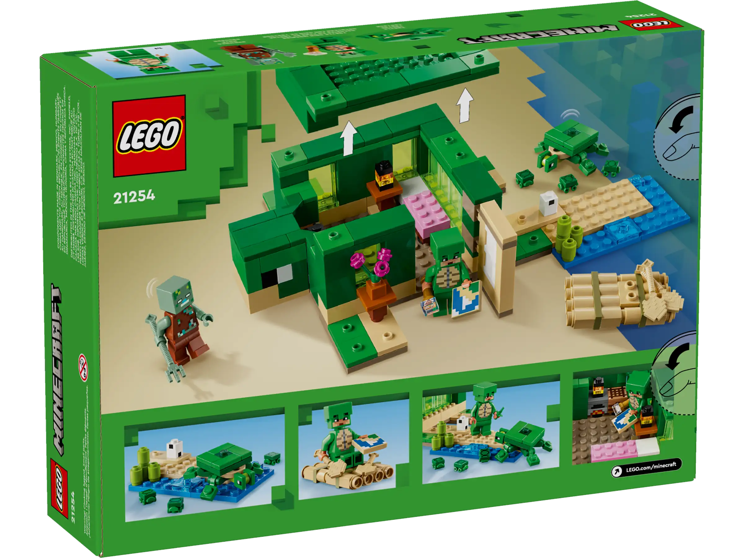 LEGO Minecraft 21254 The Turtle Beach House