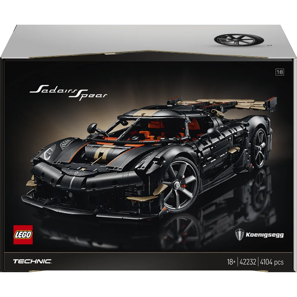 LEGO Technic - Koenigsegg Sadair's Spear megacar - 42232