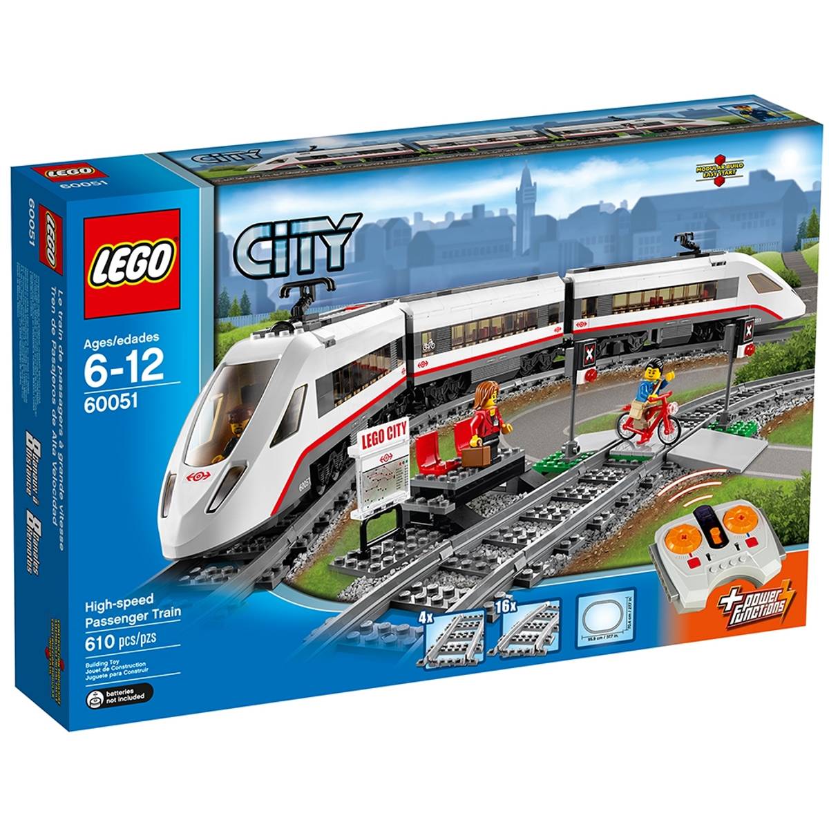 LEGO City 60051 High-Speed Passenger Train