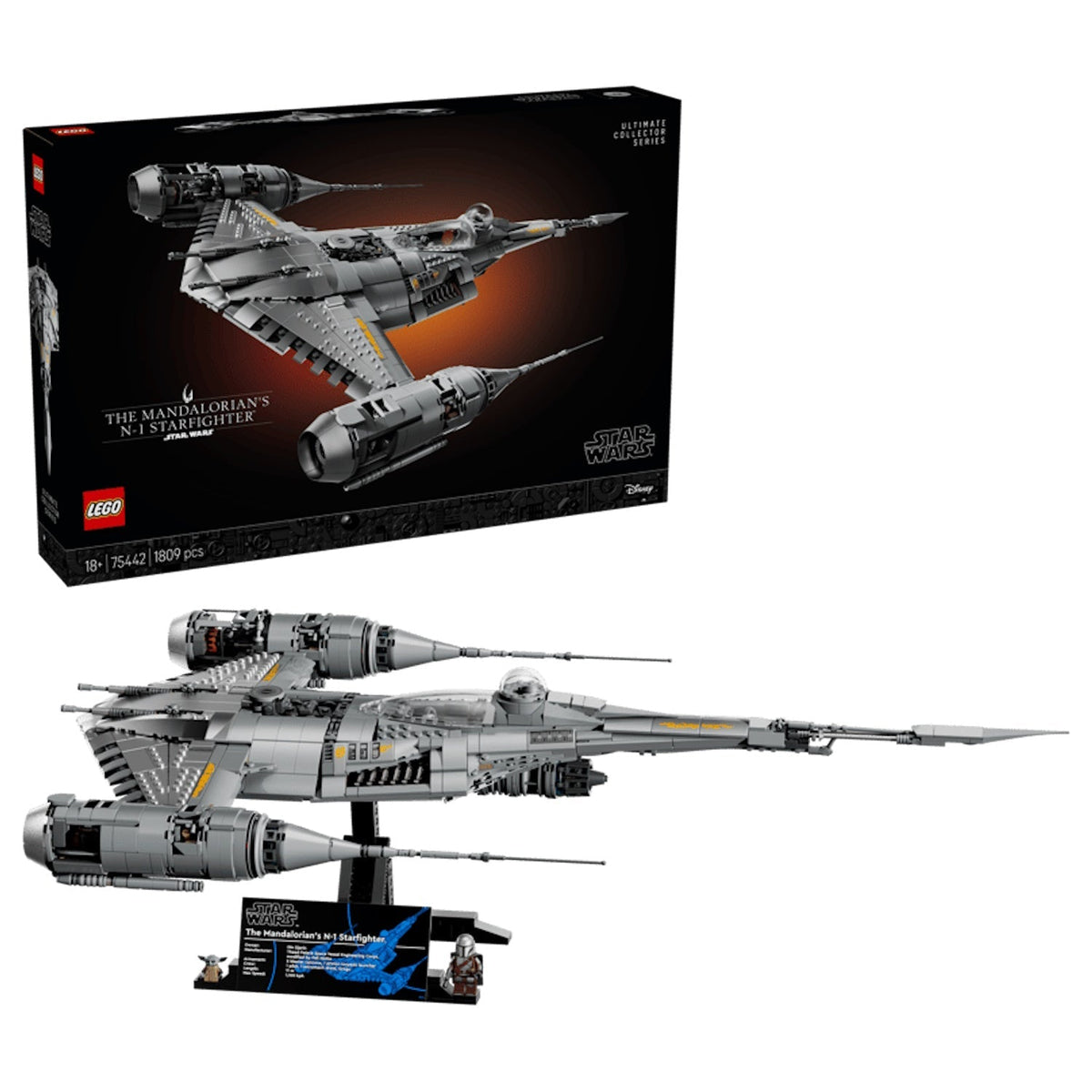Star Wars: The Mandalorian's N-1 Starfighter #75442