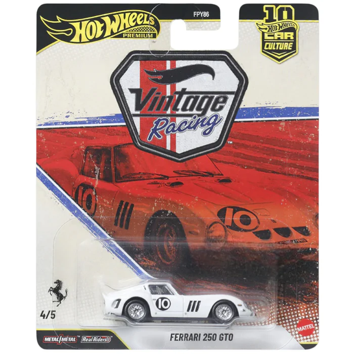 HWJKF25 Hotwheel Vintage Racing Ferrari 250 GTO