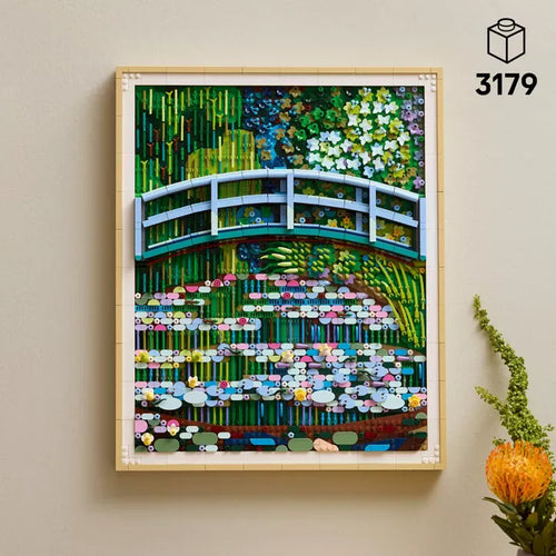 31220 Art: Monet's Bridge Over a Pond of Water Lilies