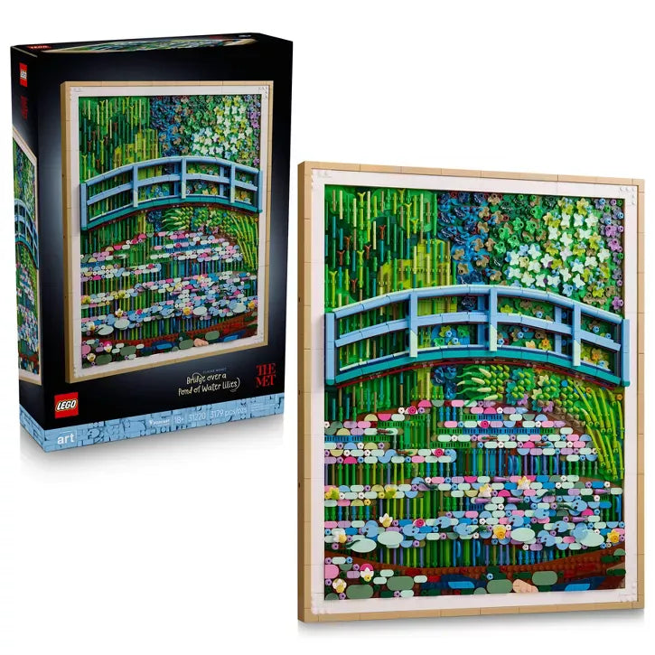 31220 Art: Monet's Bridge Over a Pond of Water Lilies